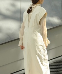 Bab | 【Bab by manami】ribbon set jumper skirt(ワンピース)