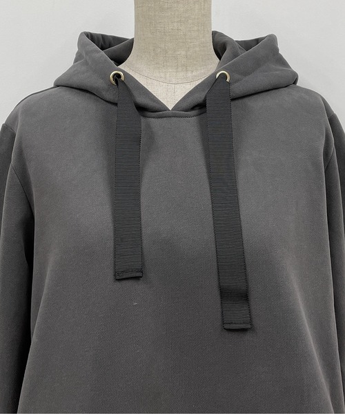 PICCIN（ピッチン）の「バックティアードフード付きワンピース（ワンピース・レディース・グレー/ブラック・M）」の21枚目の写真