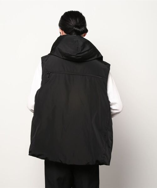 SISE(シセ)の「SISE STOLE DOWN VEST(ダウンベスト・メンズ・ブラック・MEDIUM/LARGE)」の2枚目の写真