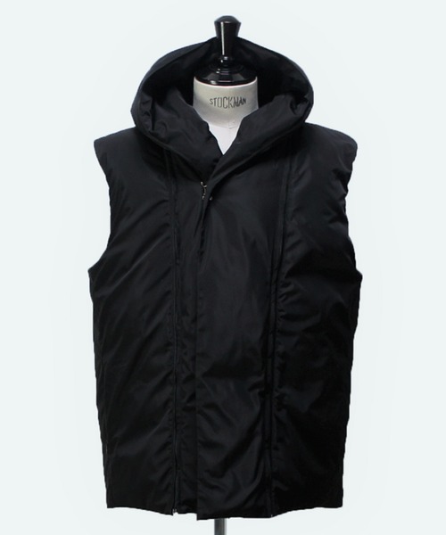 SISE(シセ)の「SISE STOLE DOWN VEST(ダウンベスト・メンズ・ブラック・MEDIUM/LARGE)」の1枚目の写真
