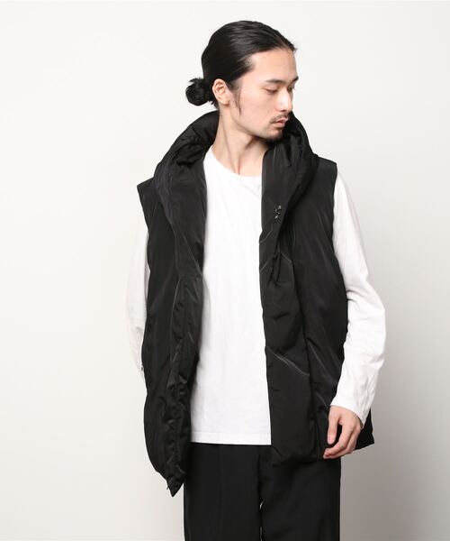 SISE(シセ)の「SISE STOLE DOWN VEST(ダウンベスト・メンズ・ブラック・MEDIUM/LARGE)」の12枚目の写真