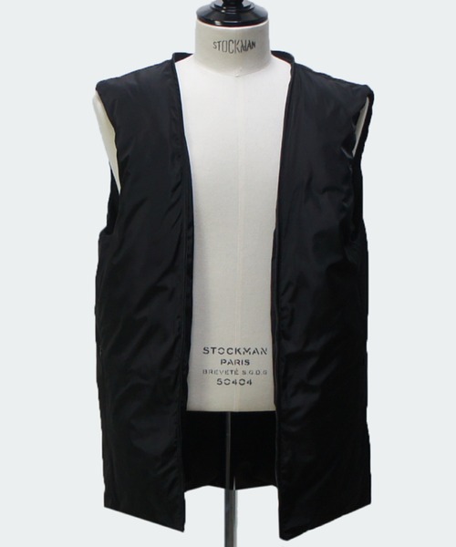 SISE(シセ)の「SISE STOLE DOWN VEST(ダウンベスト・メンズ・ブラック・MEDIUM/LARGE)」の9枚目の写真