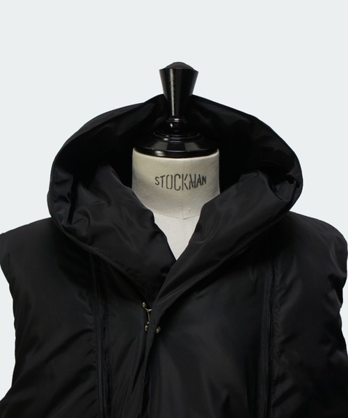 SISE(シセ)の「SISE STOLE DOWN VEST(ダウンベスト・メンズ・ブラック・MEDIUM/LARGE)」の6枚目の写真