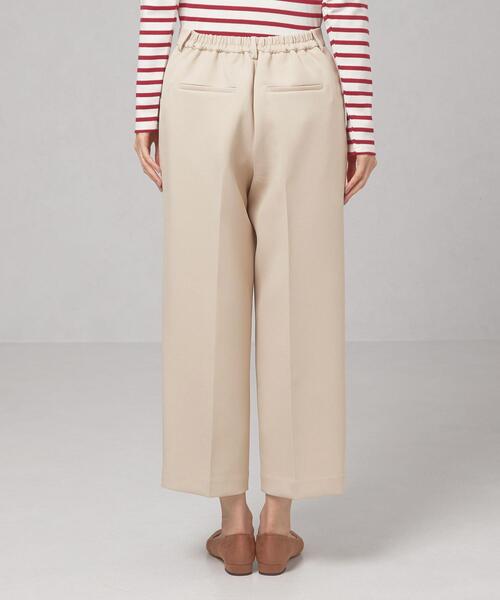 closet story（クローゼットストーリー）の「＜closet story＞タック ワイドクロップド パンツ -ウォッシャブル-（その他パンツ・レディース・ケリー/ナチュラル・FREE）」の5枚目の写真