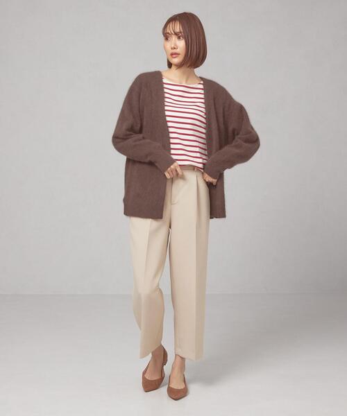 closet story（クローゼットストーリー）の「＜closet story＞タック ワイドクロップド パンツ -ウォッシャブル-（その他パンツ・レディース・ケリー/ナチュラル・FREE）」の6枚目の写真