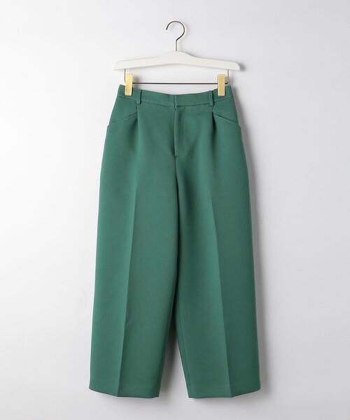 closet story（クローゼットストーリー）の「＜closet story＞タック ワイドクロップド パンツ -ウォッシャブル-（その他パンツ・レディース・ケリー/ナチュラル・FREE）」の10枚目の写真