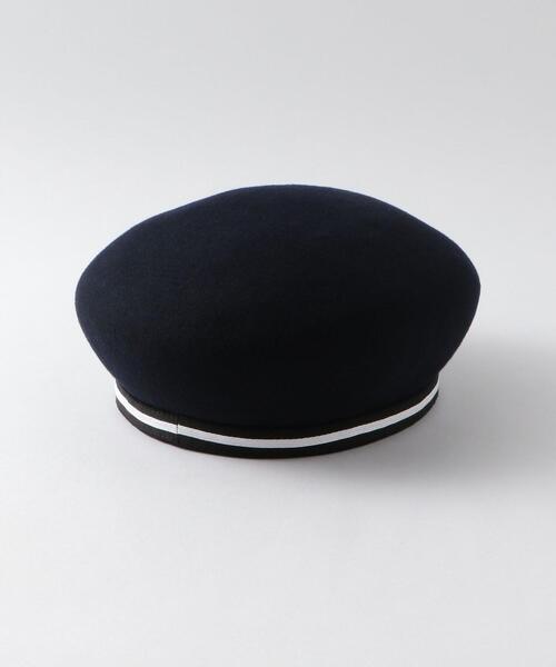 Steven Alan（スティーブンアラン）の「＜MASAKAZU FURUSAWA＞SAILOR BERET/ベレー（ハンチング/ベレー帽・レディース・ネイビー・FREE）」の2枚目の写真