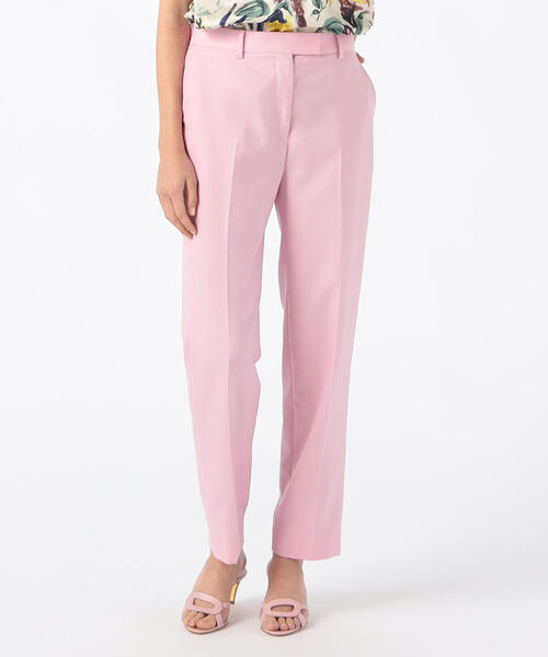 TOMORROWLAND （トゥモローランド）の「タスマニアウールオックス シガレットパンツ（スラックス・レディース・ライトイエロー/ライトピンク・36/34/32）」の6枚目の写真