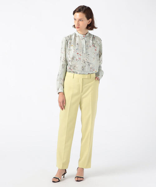 TOMORROWLAND （トゥモローランド）の「タスマニアウールオックス シガレットパンツ（スラックス・レディース・ライトイエロー/ライトピンク・36/34/32）」の7枚目の写真