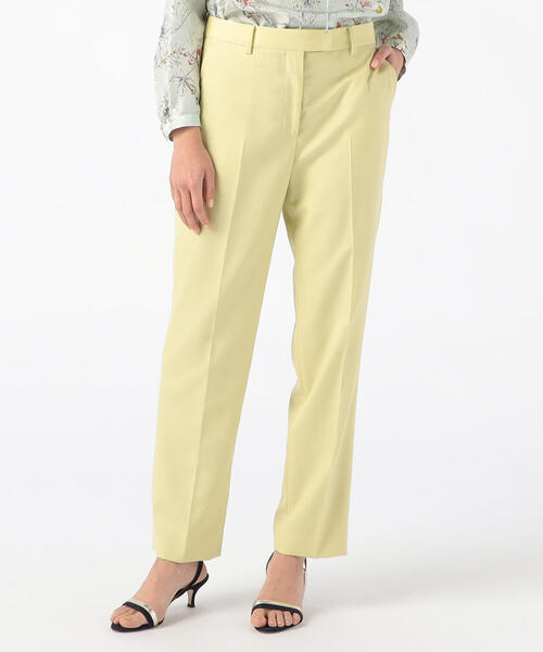TOMORROWLAND （トゥモローランド）の「タスマニアウールオックス シガレットパンツ（スラックス・レディース・ライトイエロー/ライトピンク・36/34/32）」の8枚目の写真
