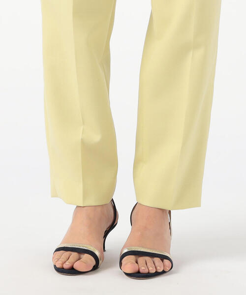 TOMORROWLAND （トゥモローランド）の「タスマニアウールオックス シガレットパンツ（スラックス・レディース・ライトイエロー/ライトピンク・36/34/32）」の15枚目の写真