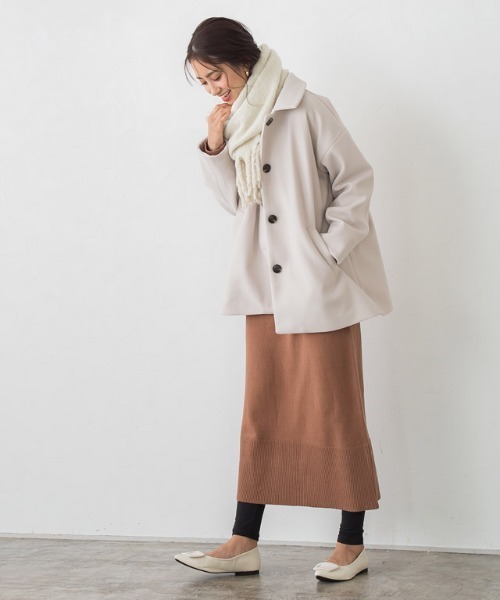 Pierrot（ピエロ）の「［シアバター加工］あったかレギンス（レギンス/スパッツ・レディース・ブラック・M/L）」の3枚目の写真