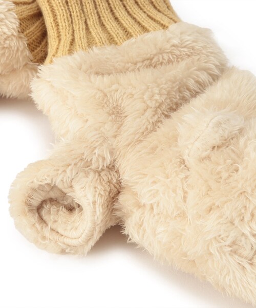 DRESKIP（ドレスキップ）の「◆立体アニマルグローブ（手袋・レディース・ブラック/ダークブラウン/サンドベージュ・00）」の4枚目の写真