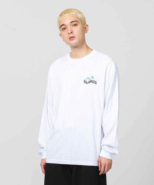 XLARGE（エクストララージ）の「DAYDREAM L/S TEE（Tシャツ/カットソー・メンズ・グリーン/ホワイト/ブラック・L/S/XL/M）」の7枚目の写真