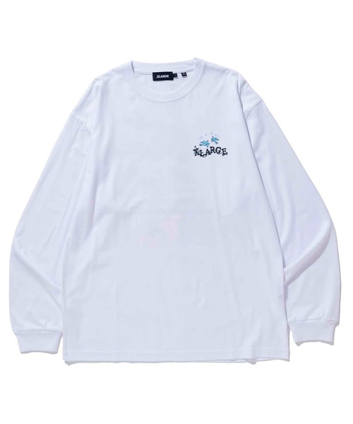 XLARGE（エクストララージ）の「DAYDREAM L/S TEE（Tシャツ/カットソー・メンズ・グリーン/ホワイト/ブラック・L/S/XL/M）」の4枚目の写真