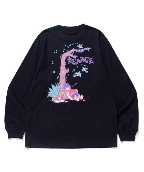 XLARGE（エクストララージ）の「DAYDREAM L/S TEE（Tシャツ/カットソー・メンズ・グリーン/ホワイト/ブラック・L/S/XL/M）」の8枚目の写真