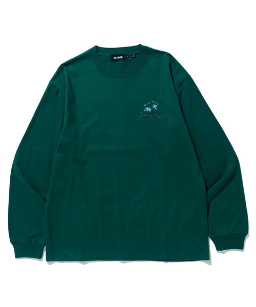 XLARGE（エクストララージ）の「DAYDREAM L/S TEE（Tシャツ/カットソー・メンズ・グリーン/ホワイト/ブラック・L/S/XL/M）」の5枚目の写真
