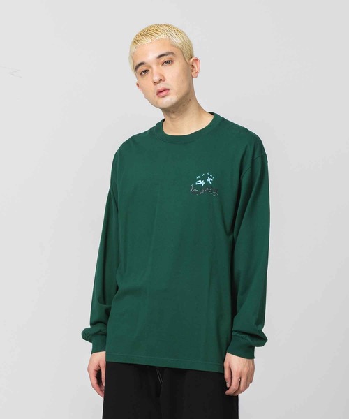 XLARGE（エクストララージ）の「DAYDREAM L/S TEE（Tシャツ/カットソー・メンズ・グリーン/ホワイト/ブラック・L/S/XL/M）」の19枚目の写真