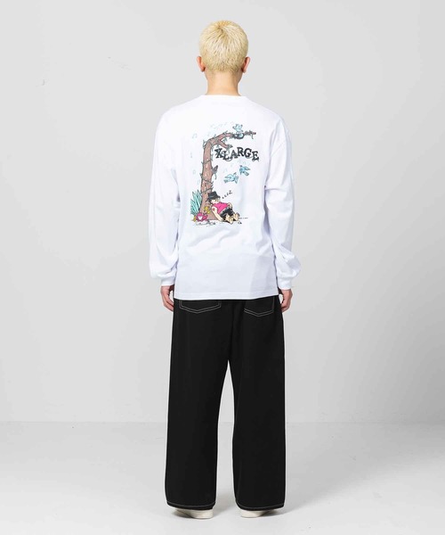 XLARGE（エクストララージ）の「DAYDREAM L/S TEE（Tシャツ/カットソー・メンズ・グリーン/ホワイト/ブラック・L/S/XL/M）」の12枚目の写真