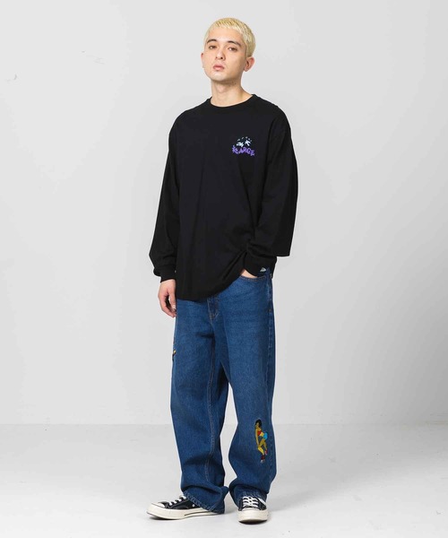 XLARGE（エクストララージ）の「DAYDREAM L/S TEE（Tシャツ/カットソー・メンズ・グリーン/ホワイト/ブラック・L/S/XL/M）」の6枚目の写真