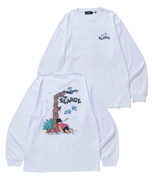 XLARGE（エクストララージ）の「DAYDREAM L/S TEE（Tシャツ/カットソー・メンズ・グリーン/ホワイト/ブラック・L/S/XL/M）」の15枚目の写真