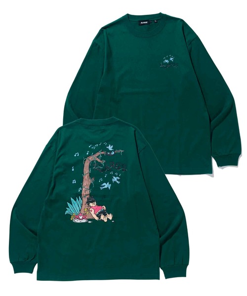 XLARGE（エクストララージ）の「DAYDREAM L/S TEE（Tシャツ/カットソー・メンズ・グリーン/ホワイト/ブラック・L/S/XL/M）」の20枚目の写真