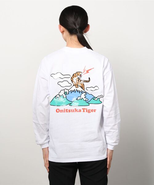 Onitsuka Tiger（オニツカタイガー）の「LS GRAPHIC TEE（Tシャツ
