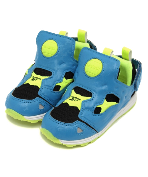 Reebok（リーボック）の「ベビー キッズ リーボック バーサ ポンプフューリー KIDS Reebok VERSA PUMP FURY（スニーカー・キッズ・ピンク/ブルー/グレー/パープル・13cm/16cm/14cm/15cm）」の3枚目の写真