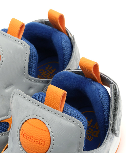 Reebok（リーボック）の「ベビー キッズ リーボック バーサ ポンプフューリー KIDS Reebok VERSA PUMP FURY（スニーカー・キッズ・ピンク/ブルー/グレー/パープル・13cm/16cm/14cm/15cm）」の5枚目の写真