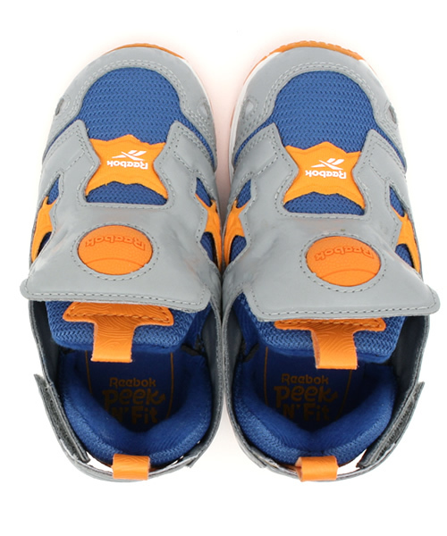 Reebok（リーボック）の「ベビー キッズ リーボック バーサ ポンプフューリー KIDS Reebok VERSA PUMP FURY（スニーカー・キッズ・ピンク/ブルー/グレー/パープル・13cm/16cm/14cm/15cm）」の12枚目の写真