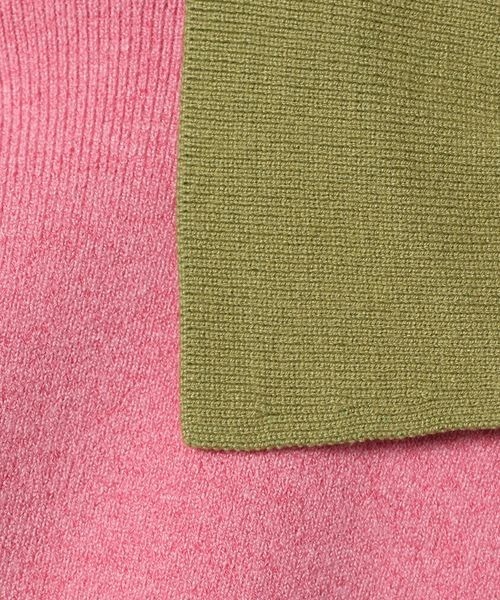 JEANASIS（ジーナシス）の「12Gソウバリエリツキショートカーディガン/265289（カーディガン/ボレロ・レディース・ブルー/ホワイト系その他/ピンク系その他/ネイビー系・FREE）」の9枚目の写真