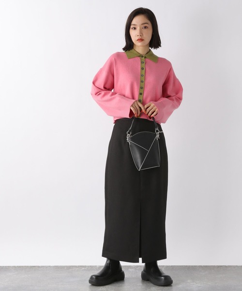 JEANASIS（ジーナシス）の「12Gソウバリエリツキショートカーディガン/265289（カーディガン/ボレロ・レディース・ブルー/ホワイト系その他/ピンク系その他/ネイビー系・FREE）」の15枚目の写真