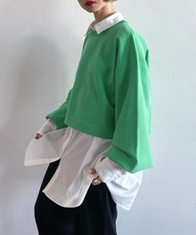 PAGEBOY（ページボーイ）の「マシュマロショートクループルオーバー（ニット/セーター）」