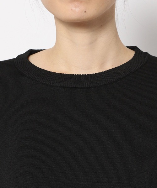 PAGEBOY（ページボーイ）の「マシュマロショートクループルオーバー（ニット/セーター・レディース・ブラック/オフホワイト/ブルー/グリーン・FREE）」の19枚目の写真