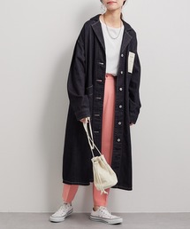 CIAOPANIC TYPY | 【TYPYDENIM】ショップコートワンピース(ワンピース)