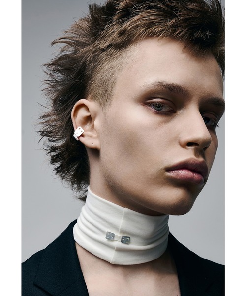HERGO（ハーゴ）の「HERGO ハーゴ / bandage ear cuff silver シルバー925バンテージイヤーカフ イヤカフ / her-ec001（イヤーカフ・メンズ・ブラック/シルバー/ゴールド・FREE）」の5枚目の写真