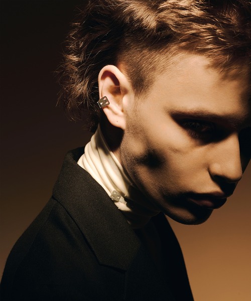 HERGO（ハーゴ）の「HERGO ハーゴ / bandage ear cuff silver シルバー925バンテージイヤーカフ イヤカフ / her-ec001（イヤーカフ・メンズ・ブラック/シルバー/ゴールド・FREE）」の10枚目の写真