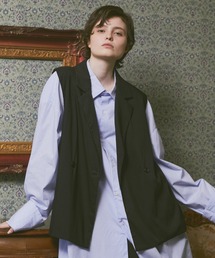 ln fortis | ln fortis - リンクルダブルテーラードベスト(ベスト)