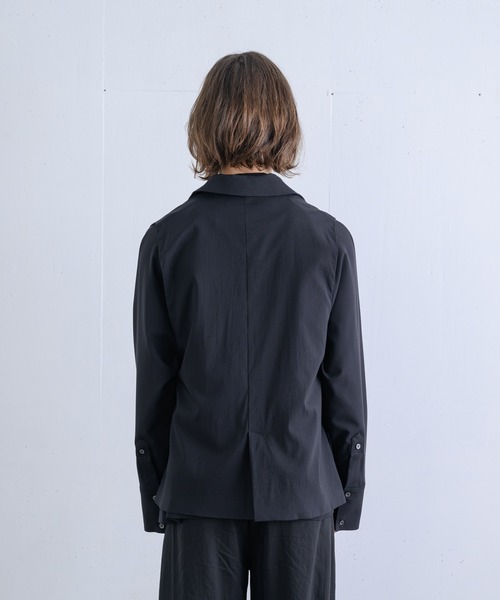 ln fortis（ロンフォルティス）の「ln fortis - リンクルダブルテーラードベスト（ベスト・メンズ・ブラック/ブラウン/グリーン・SMALL/MEDIUM）」の16枚目の写真