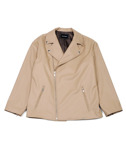 MILKBOY（ミルクボーイ）の「FAUX LEATHER RIDERS（ライダースジャケット・メンズ・A/B/C・FREE）」の4枚目の写真