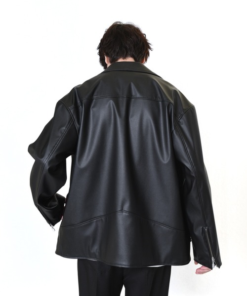 MILKBOY（ミルクボーイ）の「FAUX LEATHER RIDERS（ライダースジャケット・メンズ・A/B/C・FREE）」の19枚目の写真