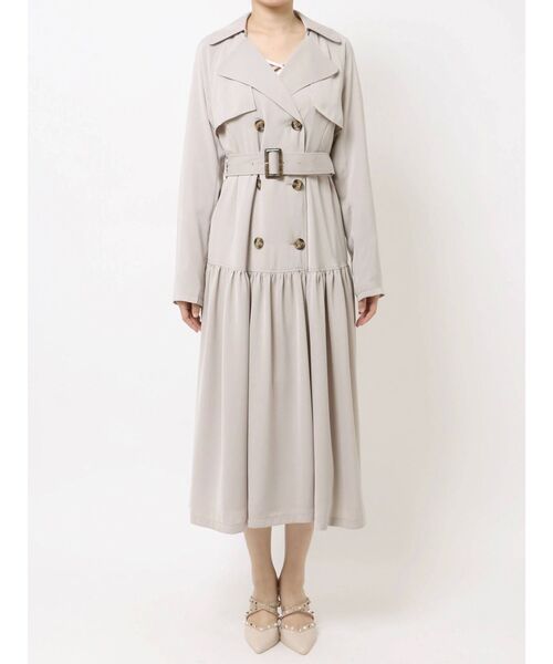 RESEXXY(リゼクシー)の「ティアードトレンチコート(トレンチコート・レディース・ベージュ/アイボリー/ラベンダー・FREE)」の20枚目の写真