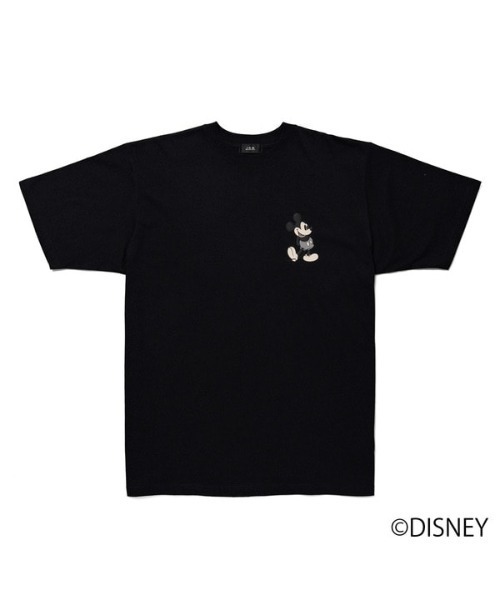 J.S.B.(ジェーエスビー)の「Mickey Mouse / S/S Tee(Tシャツ/カットソー・メンズ・ホワイト/ブラック・S/M/L/XL)」の2枚目の写真