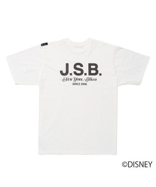 J.S.B.(ジェーエスビー)の「Mickey Mouse / S/S Tee(Tシャツ/カットソー・メンズ・ホワイト/ブラック・S/M/L/XL)」の6枚目の写真