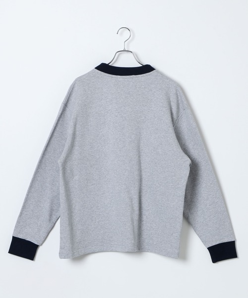 U.S. POLO ASSN.（ユーエスポロアッスン）の「∴WEGO/U.S.POLO ASSN.別注 BIGロゴ刺繍スウェットカーディガン（カーディガン/ボレロ・メンズ・ダークグリーン/ネイビー/オートミール/杢グレー・MEDIUM/LARGE）」の20枚目の写真