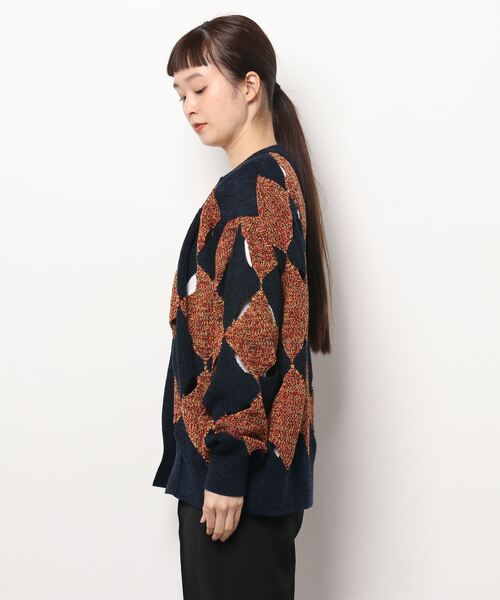TOGA PULLA（トーガ プルラ）の「TOGA PULLA Slit knit cardigan