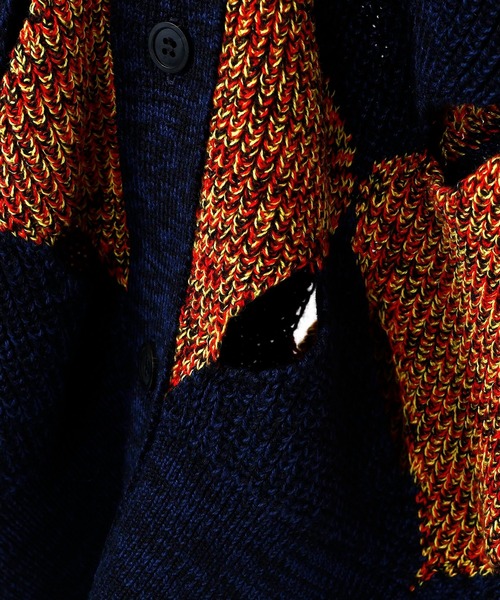 TOGA PULLA（トーガ プルラ）の「TOGA PULLA Slit knit cardigan