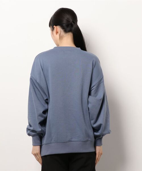 GeeRA（ジーラ）の「カレッジロゴスウェット（Tシャツ/カットソー・レディース・ブラック/チャコール/アイボリー/ブルー・X-LARGE/MEDIUM/LARGE/SMALL/XX-LARGE）」の15枚目の写真