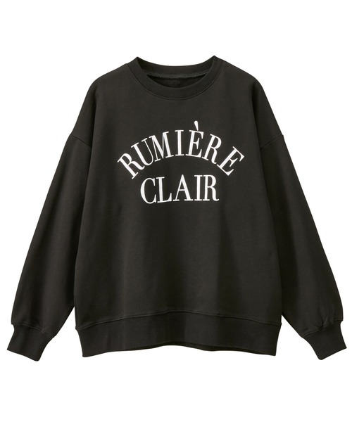 GeeRA（ジーラ）の「カレッジロゴスウェット（Tシャツ/カットソー・レディース・ブラック/チャコール/アイボリー/ブルー・X-LARGE/MEDIUM/LARGE/SMALL/XX-LARGE）」の16枚目の写真