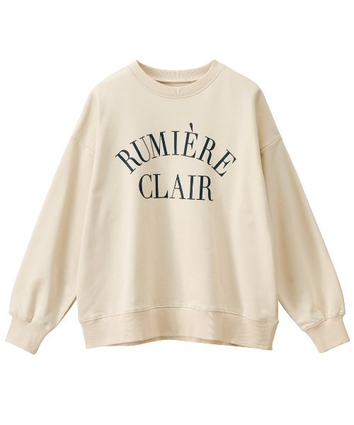 GeeRA（ジーラ）の「カレッジロゴスウェット（Tシャツ/カットソー・レディース・ブラック/チャコール/アイボリー/ブルー・X-LARGE/MEDIUM/LARGE/SMALL/XX-LARGE）」の17枚目の写真